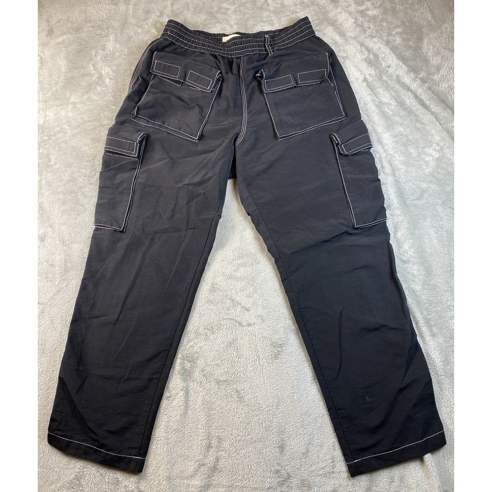 Bare Knuckles Men's Med Black Cargo Utility Pant‎ Made In USA Early Production
